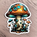 Mushroom Stickers