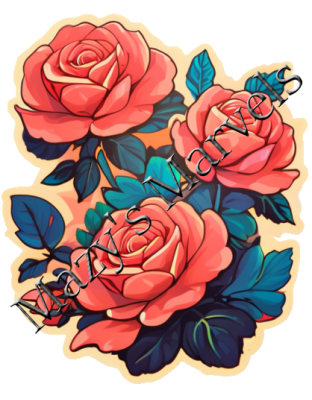 Rose Sticker 1 Digital Download