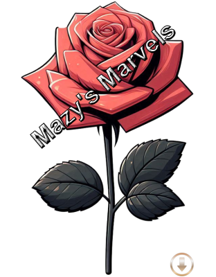 Single Long Stemmed Rose Sticker 2 Digital Download
