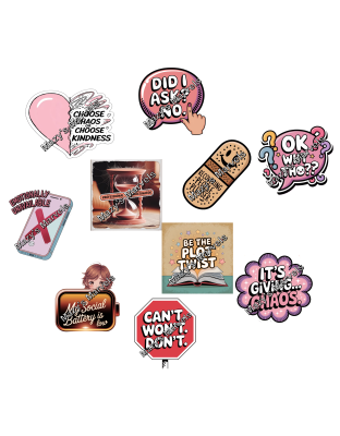 Sticker Pack 2 The Sass Pack (Relatable &amp; Sarcastic)