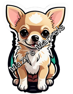 Tiny Chihuahua Sticker 1