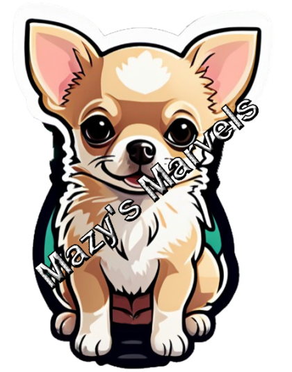 Tiny Chihuahua Sticker 1