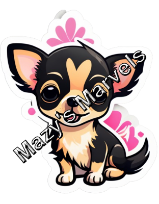 Tiny Chihuahua Sticker 3