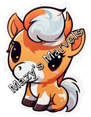 Cute Little Foal Sticker 2