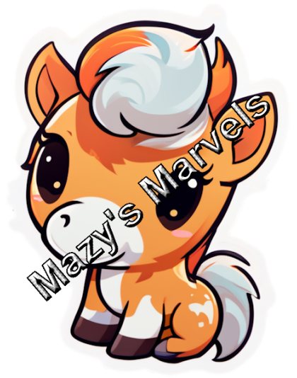 Cute Little Foal Sticker 2