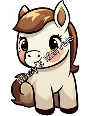 Cute Little Foal Sticker 7